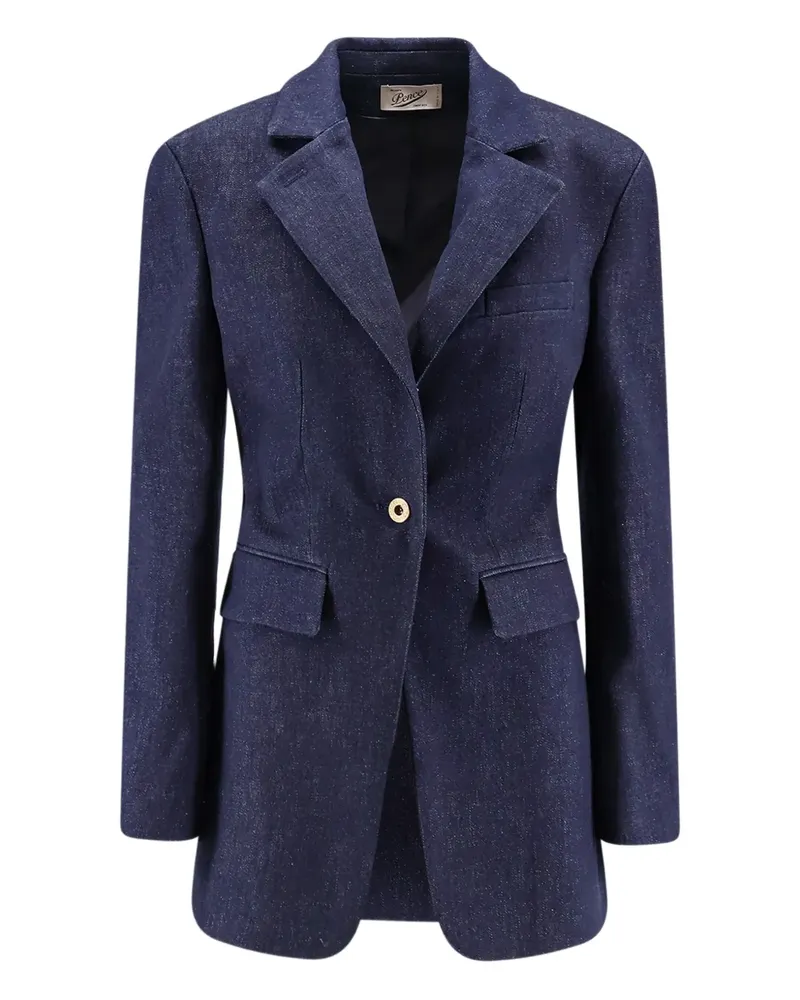 PENCE Isabella single-breasted blazer - Blau Blau