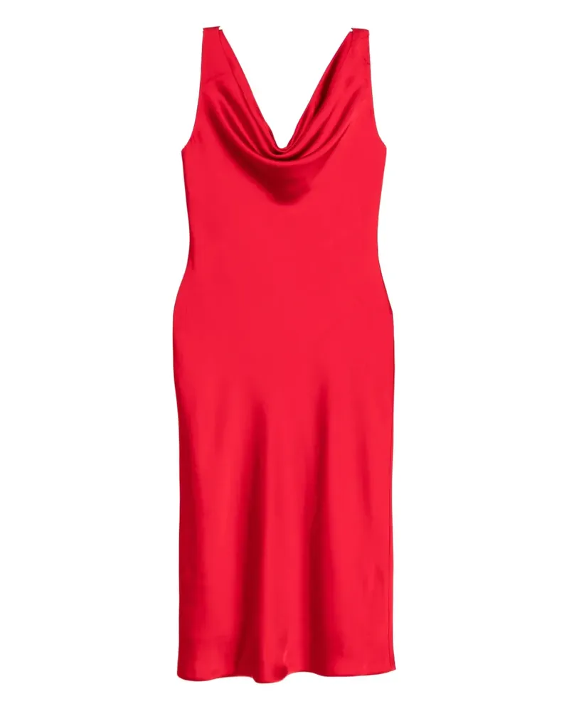Norma Kamali Maria Kleid - Rot Rot