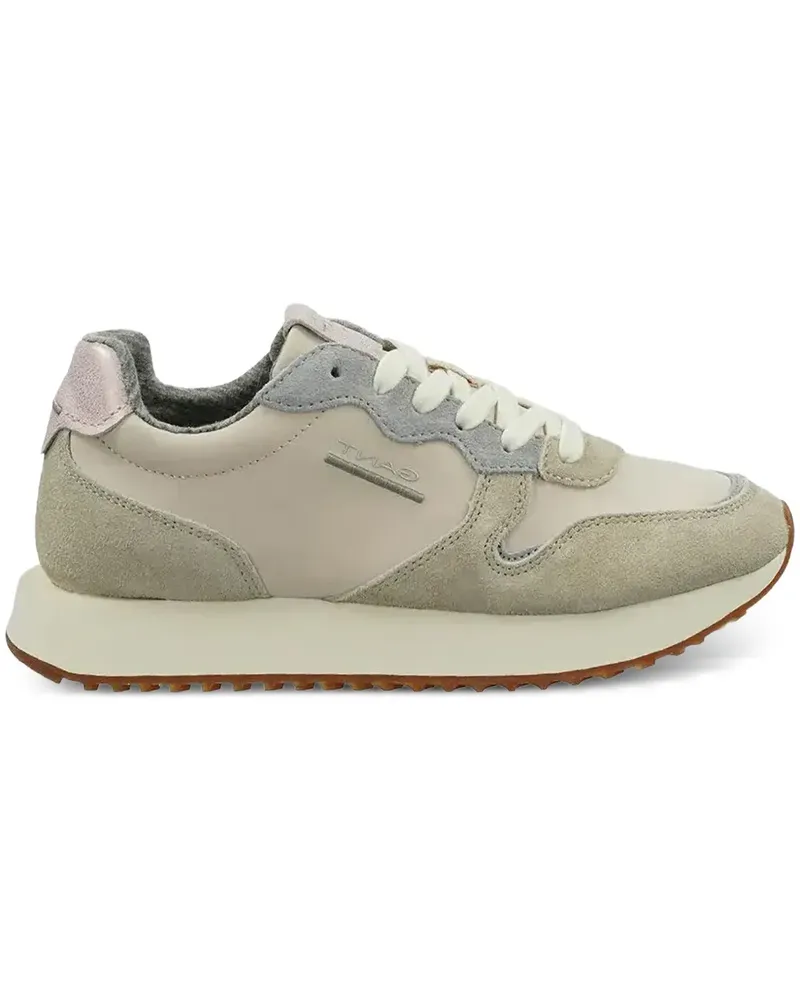 Gant Sneakers mit Wildledereinsätzen - Nude Nude
