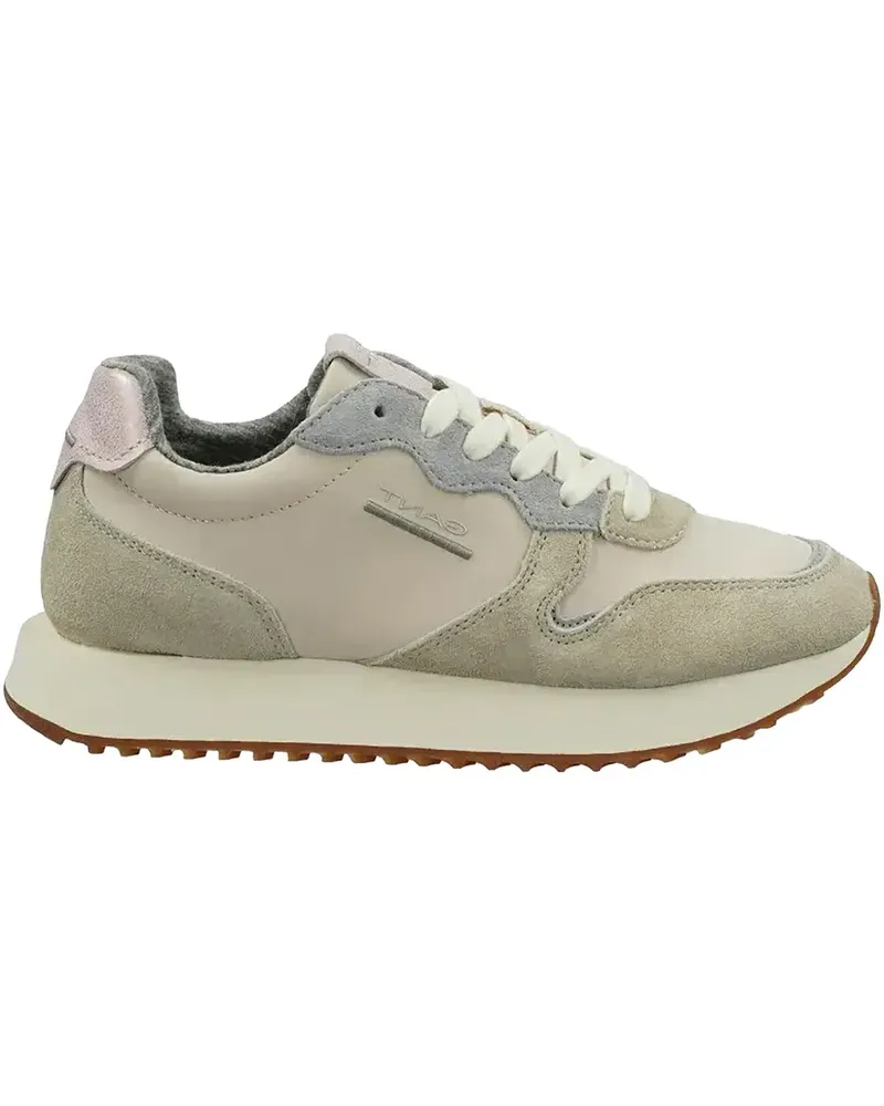 Gant Sneakers mit Wildledereinsätzen - Nude Nude