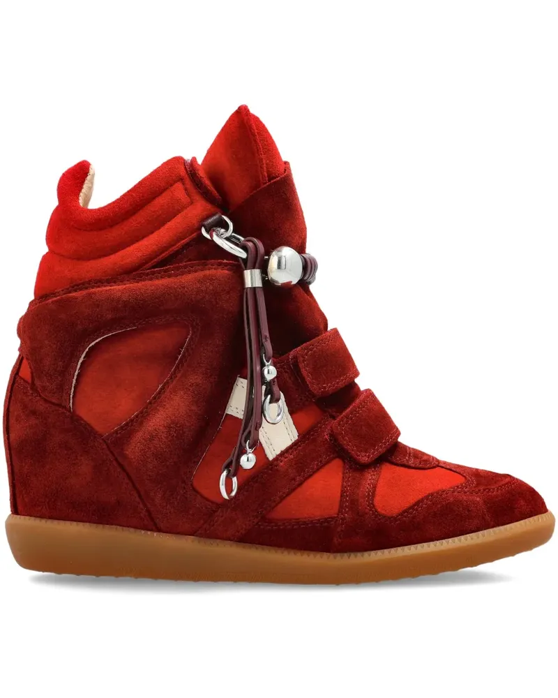 Isabel Marant Bekett touch-strap sneakers - Rot Rot