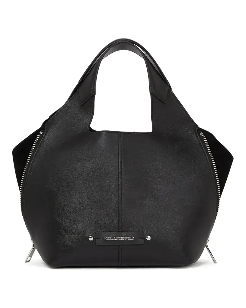Karl Lagerfeld Kleiner K/Hardware-Tote Bag - Schwarz Schwarz