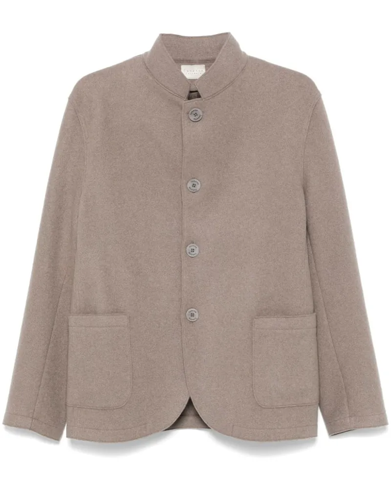 Lunaria Cashmere Jacke aus Kaschmir - Braun Braun