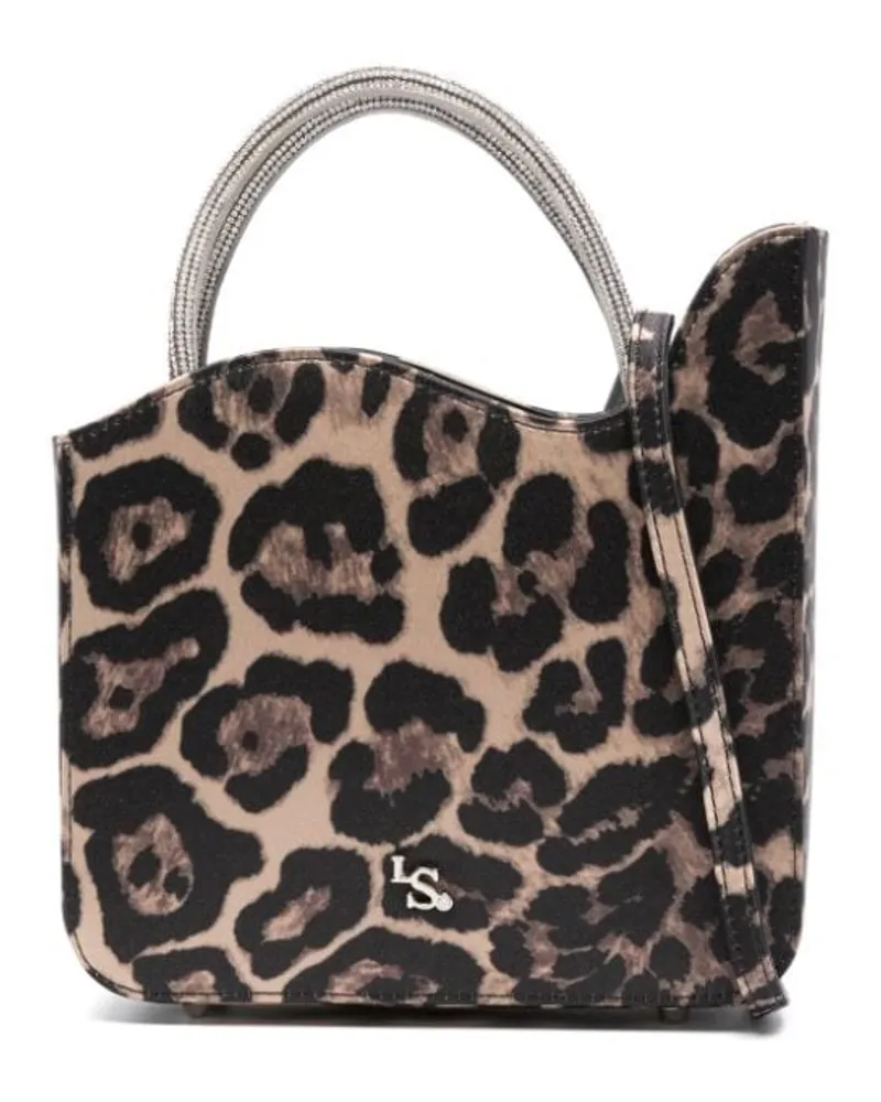 Le Silla Micro Ivy Satin Tasche - Braun Braun