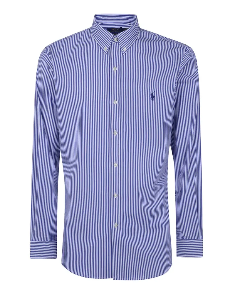 Ralph Lauren Gestreiftes Hemd - Blau Blau
