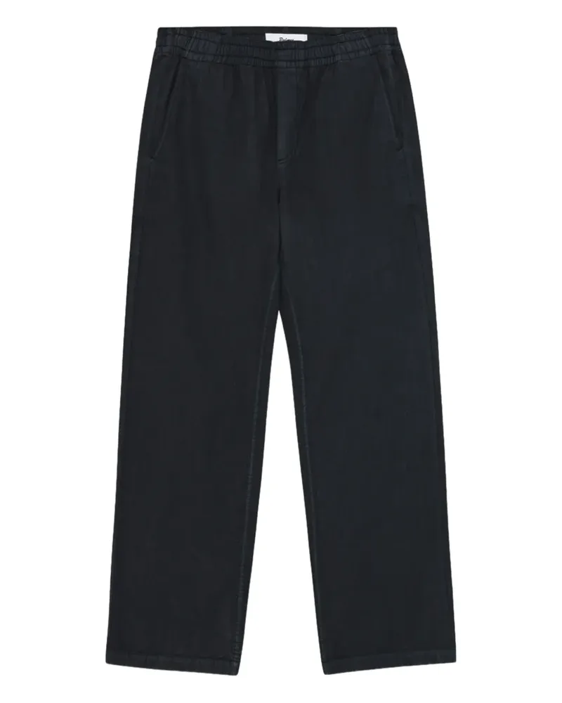 Palmes straight-leg trousers - Schwarz Schwarz