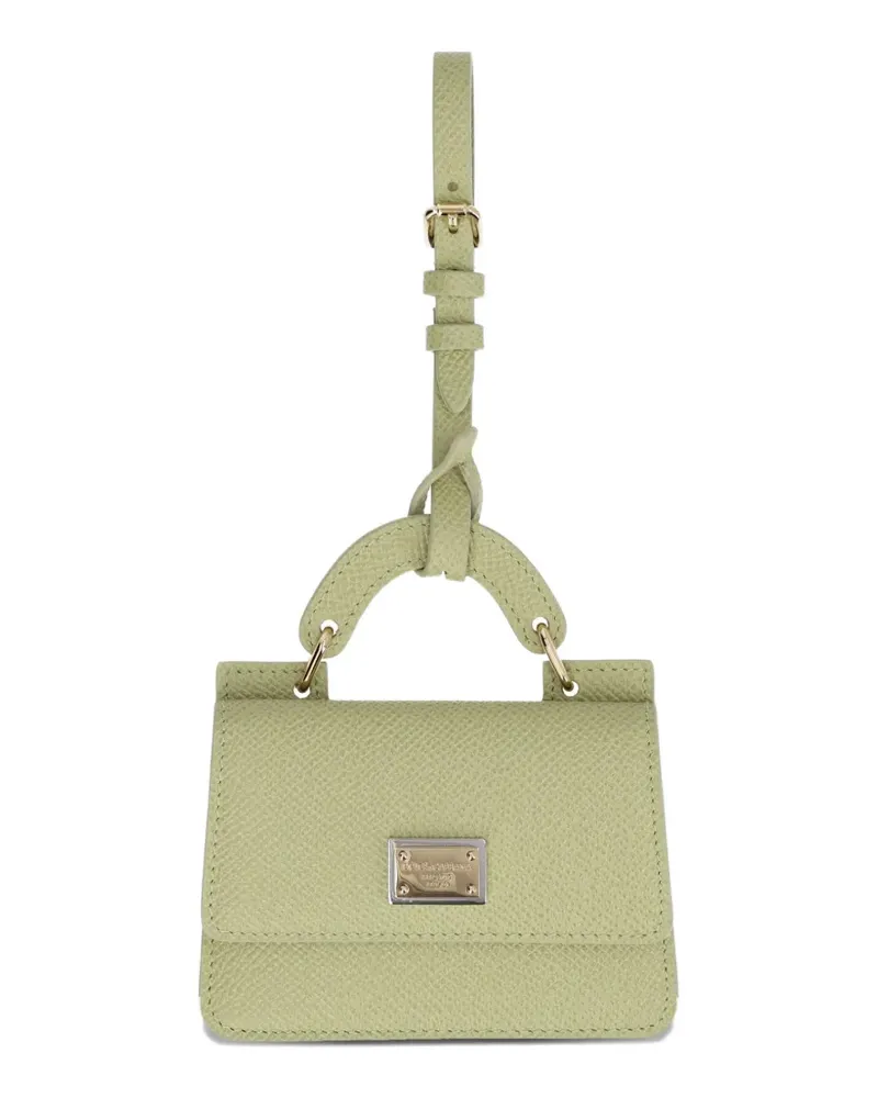 Dolce & Gabbana logo leather wallet - Grün Grün