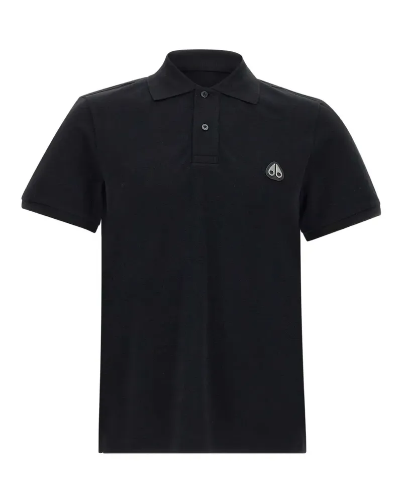 Moose Knuckles Everett polo shirt - Schwarz Schwarz