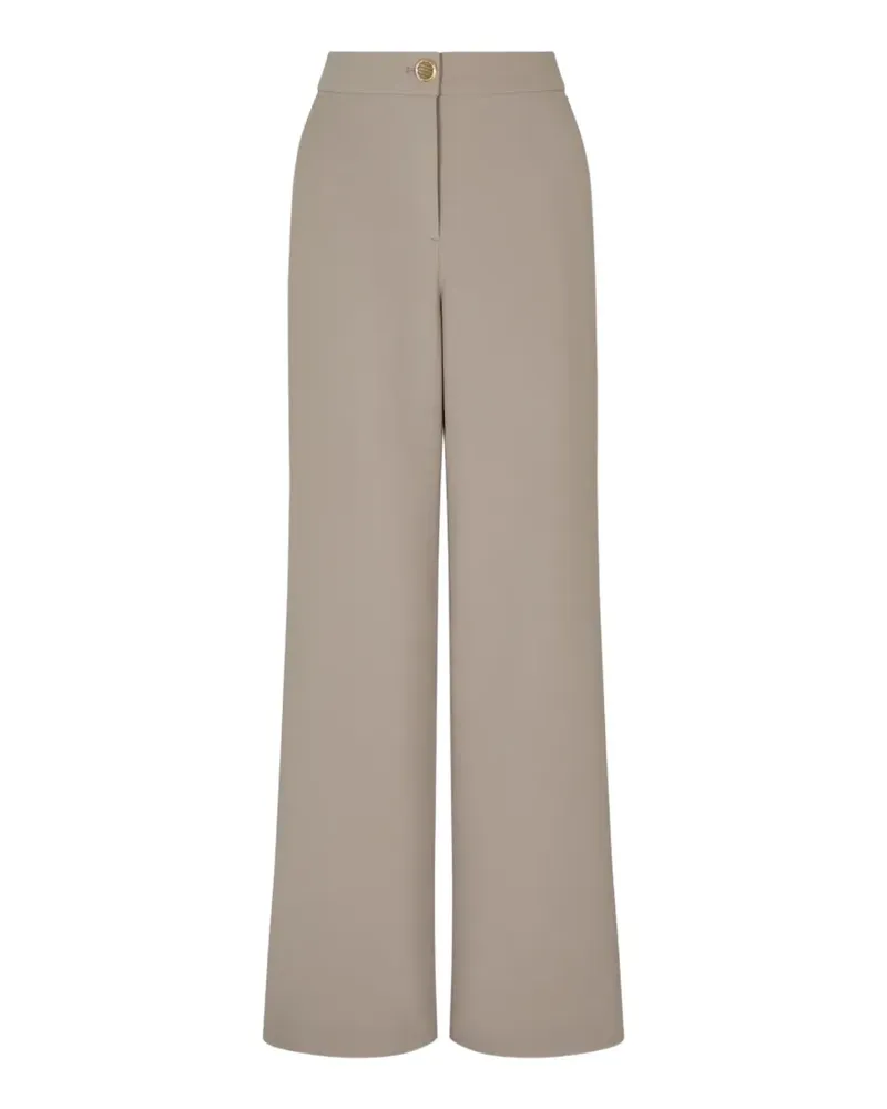 Armani Exchange button-fastening trousers - Nude Nude
