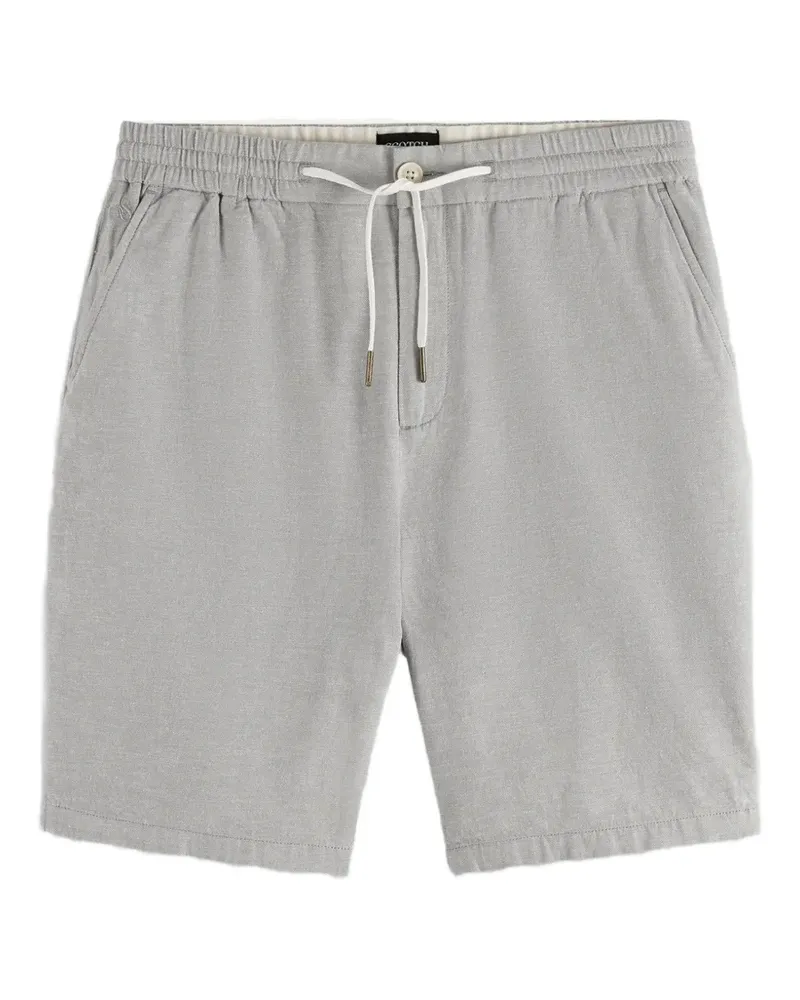 Scotch&Soda drawstring elasticated-waist shorts - Grau Grau