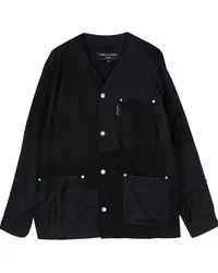 Comme des Garçons Jacke mit Nietendetail Blau