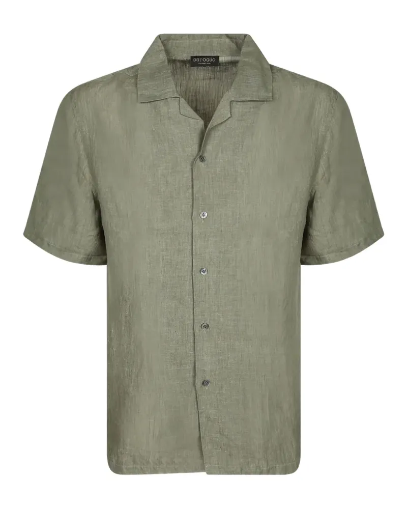 Dell'oglio short-sleeve bowling shirt - Grün Grün