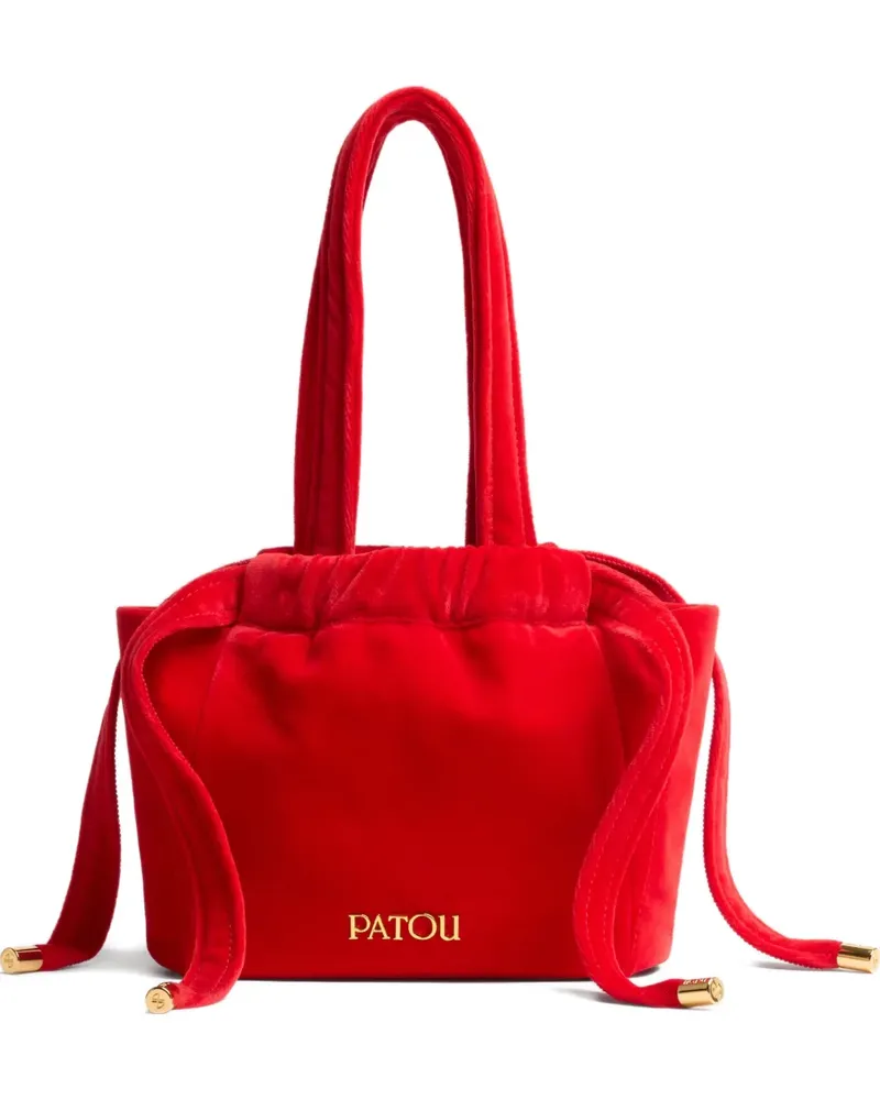 Patou Evening Beuteltasche aus Samt - Rot Rot