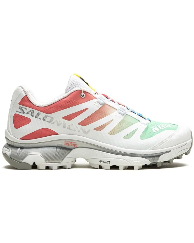 Salomon XT-4 OG Green Ash Coral Sneakers - Weiß Weiß