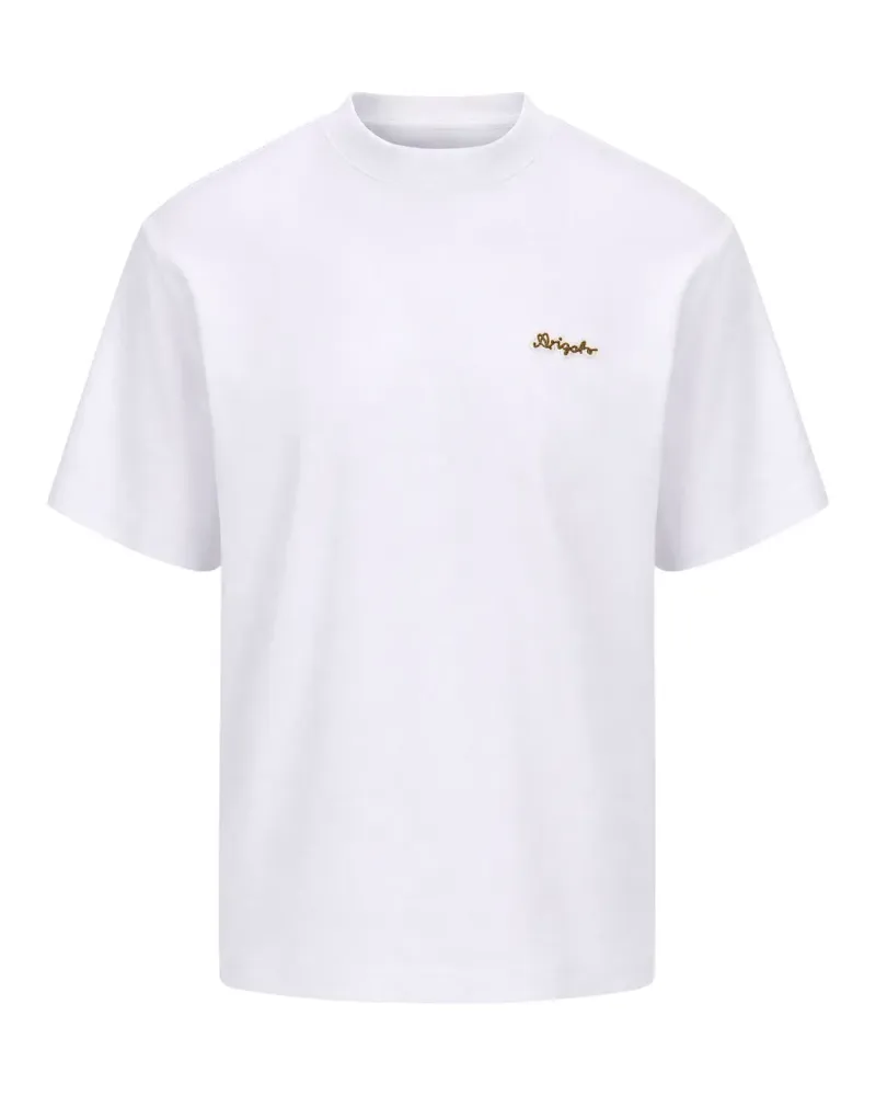 Axel Arigato Trace T-Shirt mit Logo-Stickerei - Weiß Weiß