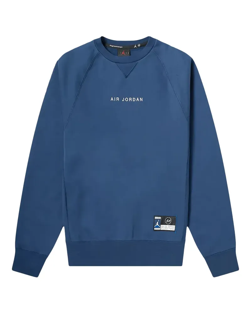 Jordan x Fragment Sweatshirt mit rundem Ausschnitt - Blau Blau