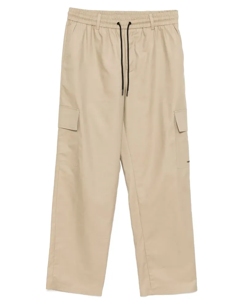 Karl Lagerfeld Cargohose mit lockerem Schnitt - Nude Nude