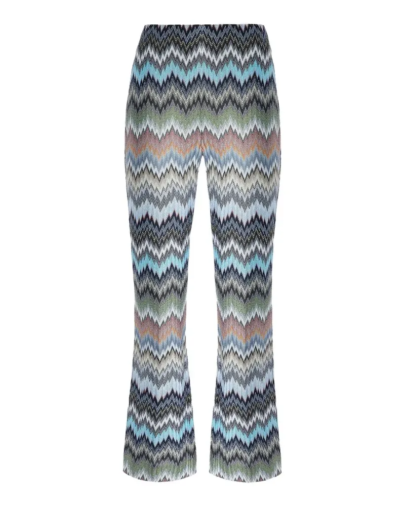 Missoni Hose mit Muster - Blau Blau