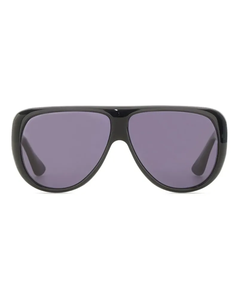 Port Tanger Sonnenbrille mit Nieten - Schwarz Schwarz