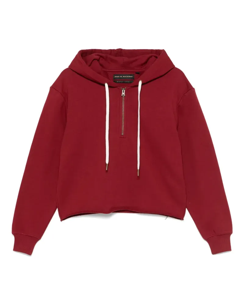 Deus Ex Machina Syrah Hoodie - Rot Rot