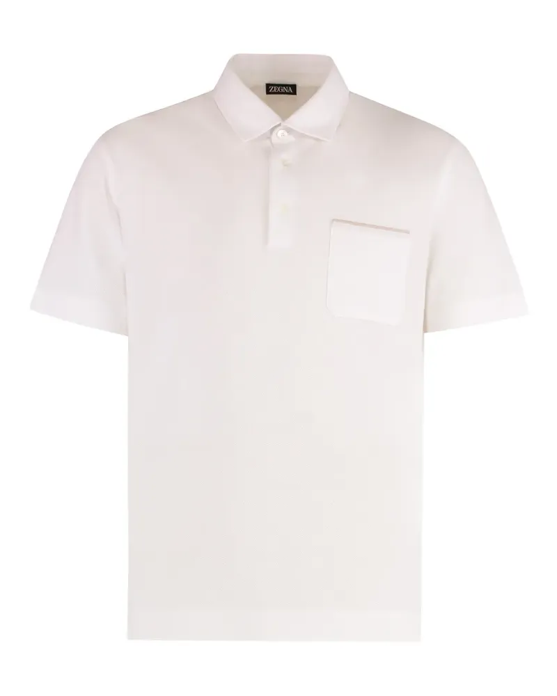 Ermenegildo Zegna cotton polo shirt - Weiß Weiß
