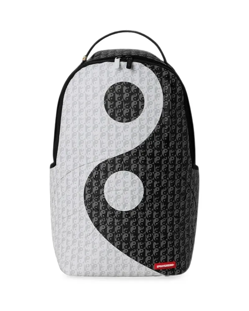 Sprayground yin-yang monogram backpack - Schwarz Schwarz