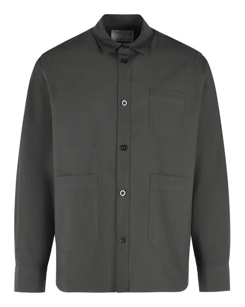 Sacai Hemd mit aufgesetzter Tasche - Grün Grün