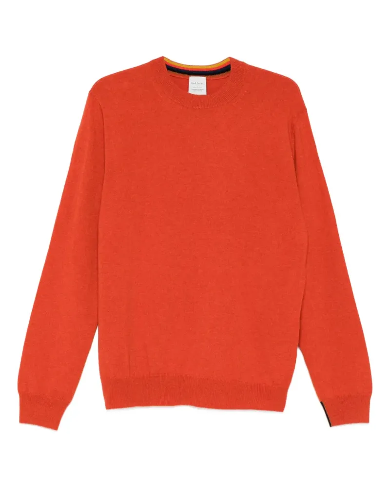 Paul Smith Kaschmirpullover mit Rundhalsausschnitt - Orange Orange