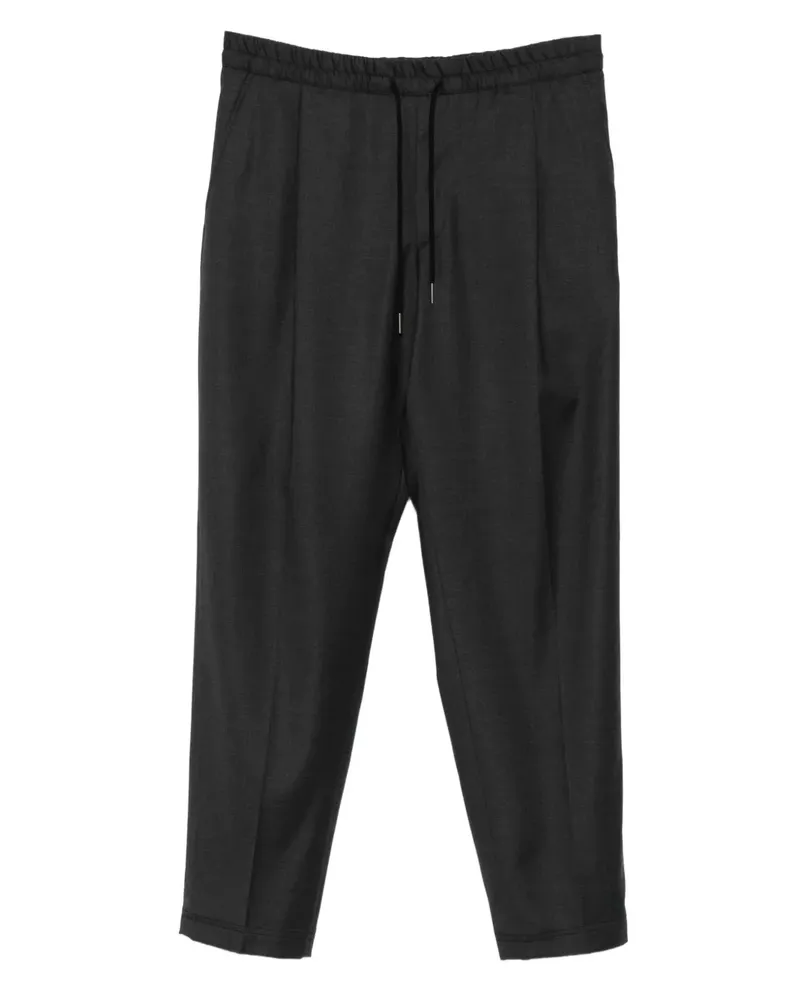 Caruso Bundfaltenhose mit Kordelzug - Grau Grau