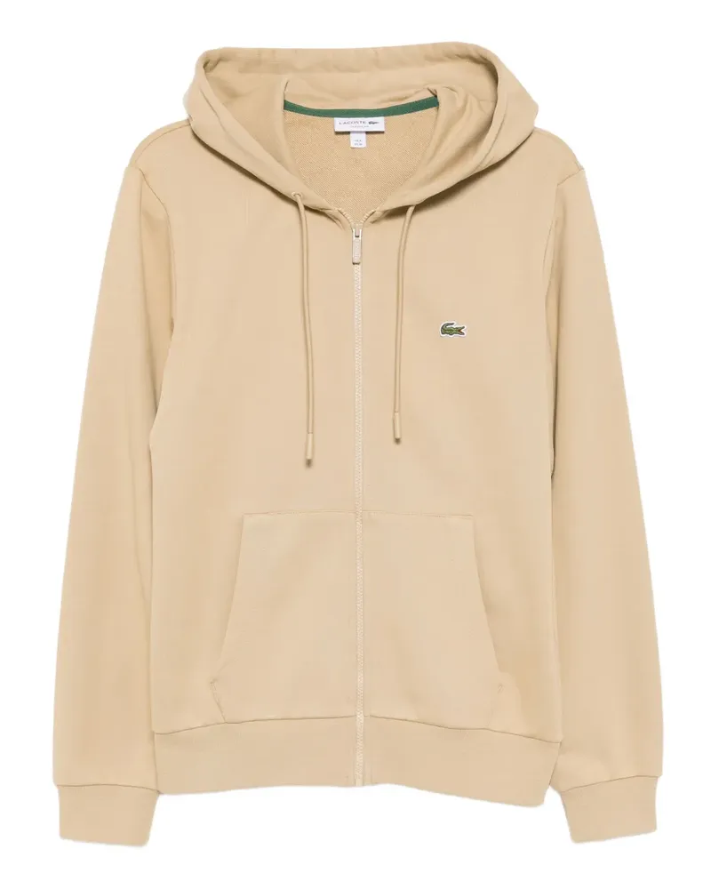 Lacoste Kapuzenjacke mit Reißverschluss - Nude Nude