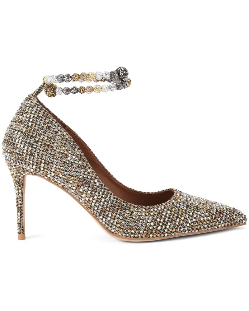 Kurt Geiger Belgravia Pumps mit Kristallen - "BEIGE COMBINATION "beige