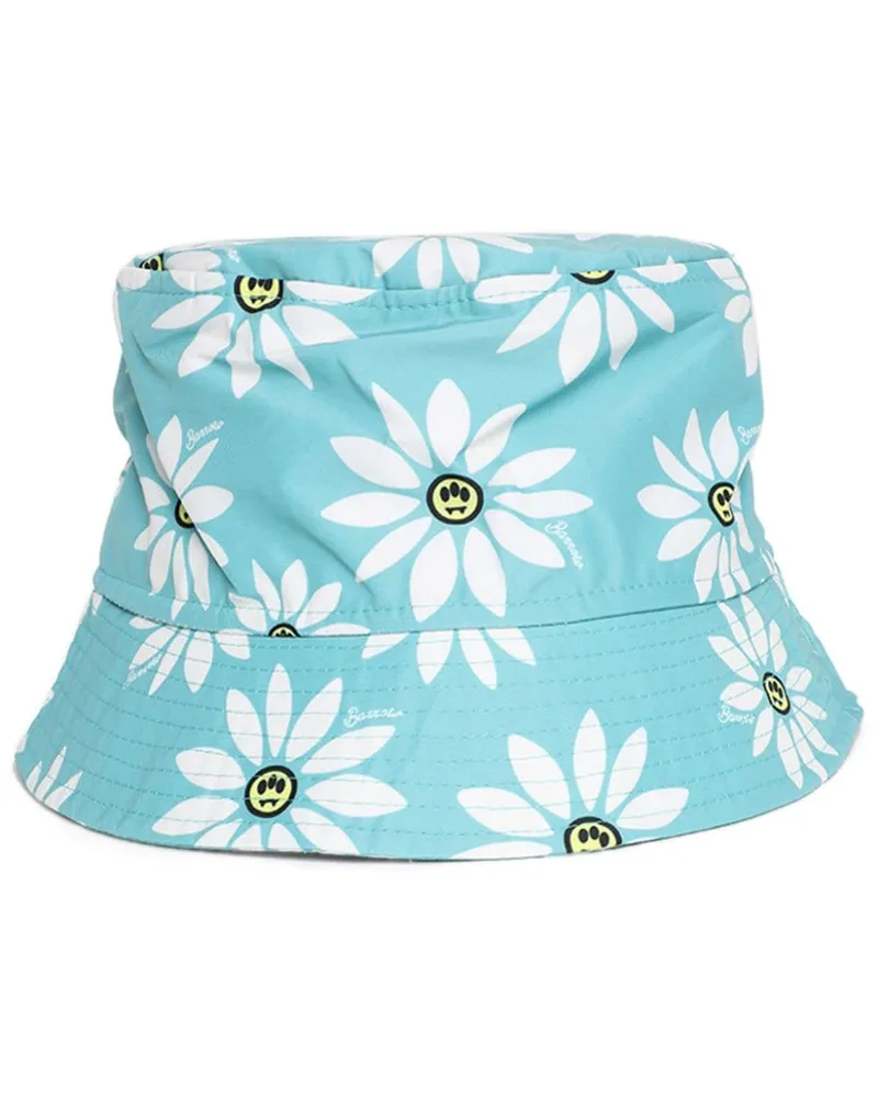 BARROW Fischerhut mit Blumen-Print - Blau Blau