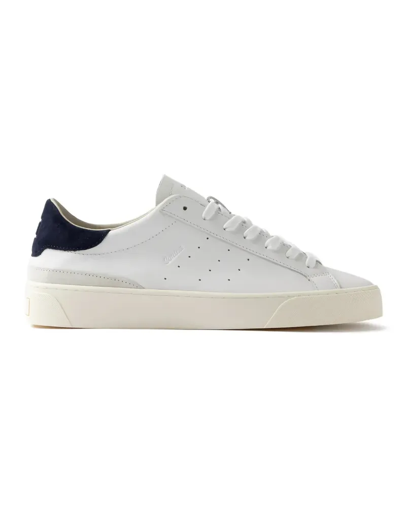 D.A.T.E. Sonica Sneakers mit Einsätzen - Weiß Weiß