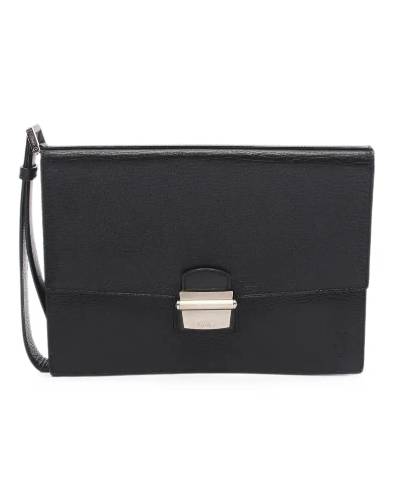 Cartier 2000s Pasha Clutch - Schwarz Schwarz
