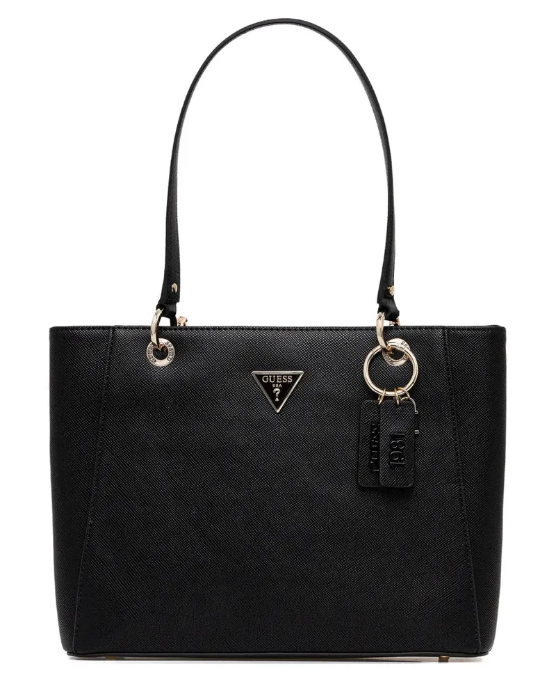 Guess Noelle II Tote Bag mit Logo-Applikation - Schwarz Schwarz