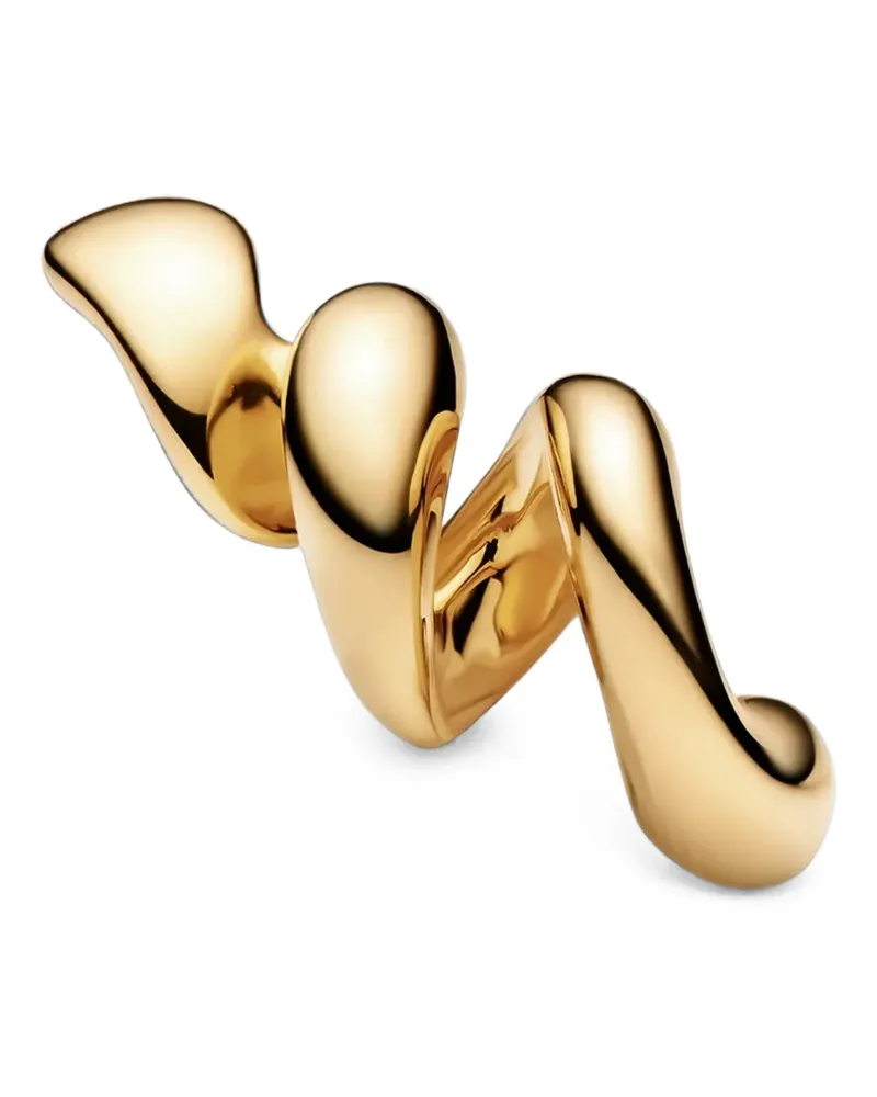 Maria Black Coil Ohrstecker - Gold Gold