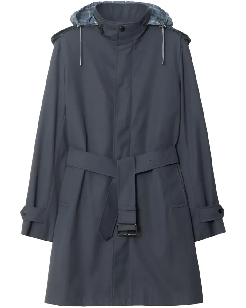 Burberry Mittellanger Trenchcoat - Grau Grau