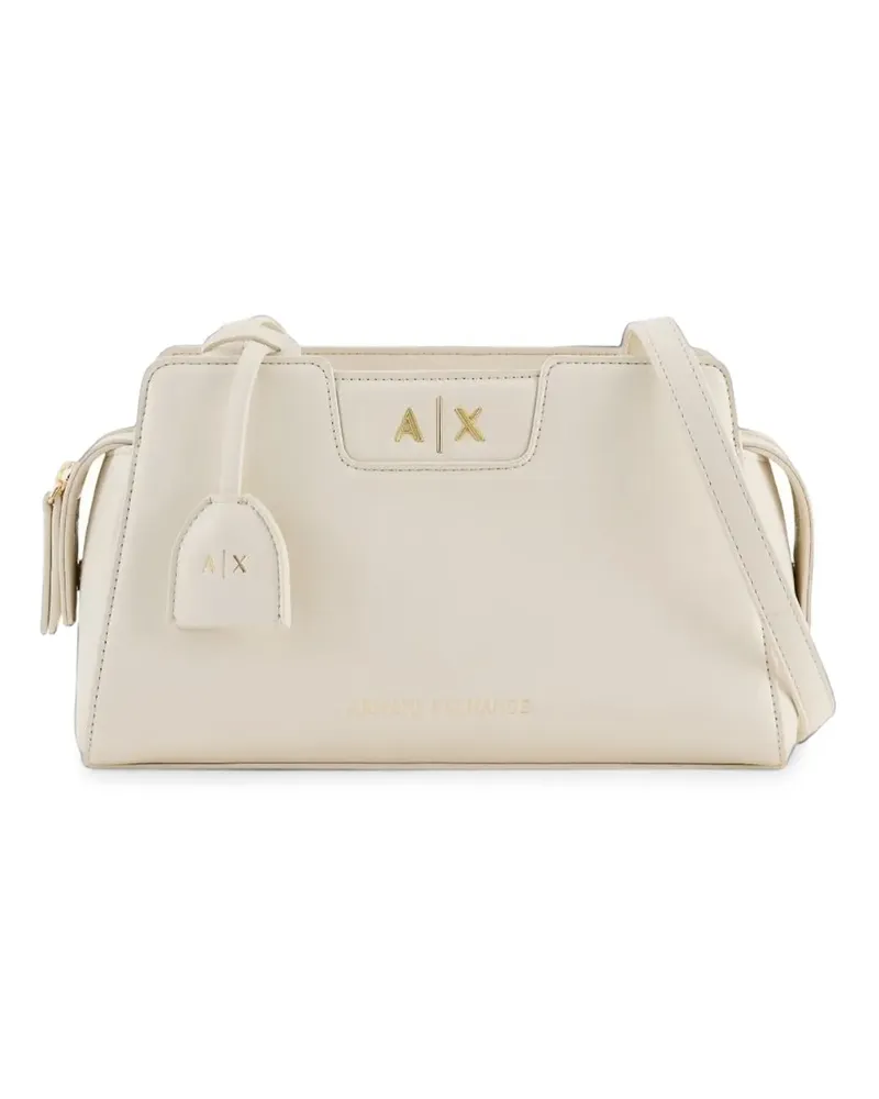 Armani Exchange Umhängetasche mit Logo - Weiß Weiß