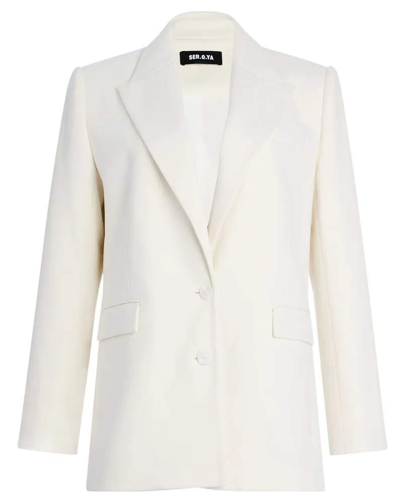 SER.O.YA Acadia Blazer - Weiß Weiß