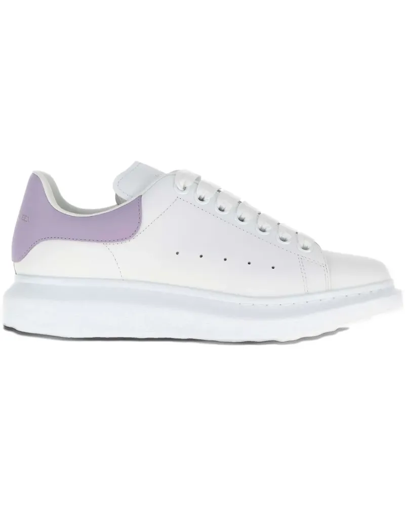 Alexander McQueen leather sneakers - Weiß Weiß