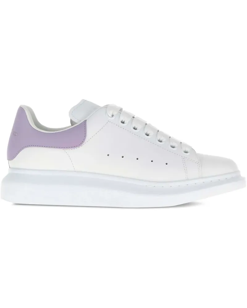 Alexander McQueen Sneakers aus Leder - Weiß Weiß