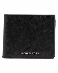 Michael Kors Portemonnaie mit Klappe Schwarz