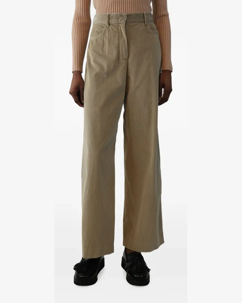 Max Mara corduroy trousers - Nude Nude