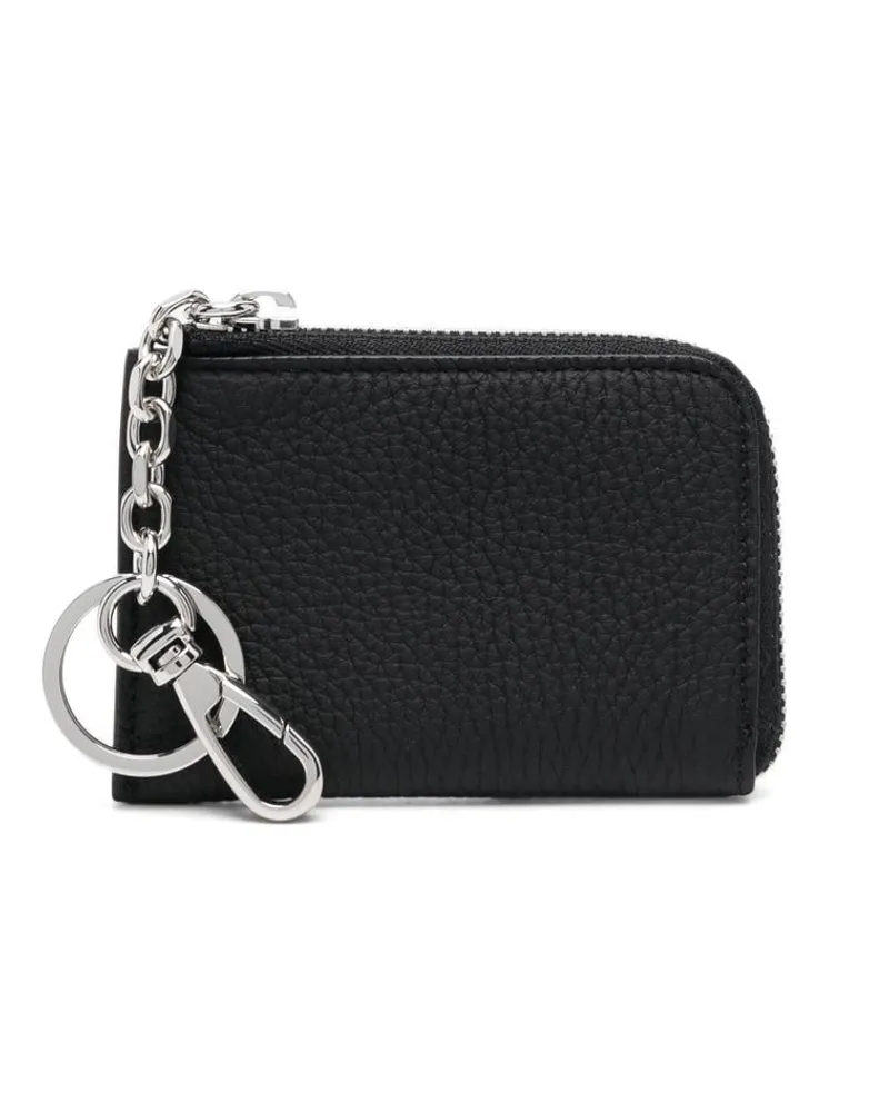 Maison Margiela Portemonnaie mit Reißverschluss - Schwarz Schwarz