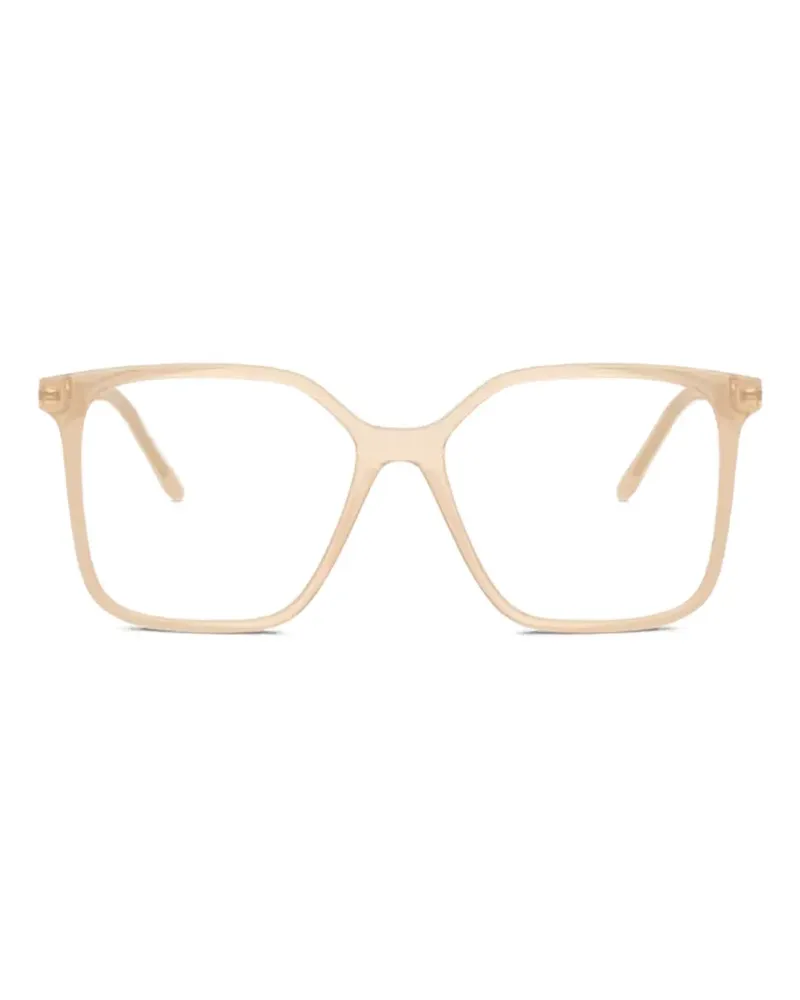 Armani Exchange Brille mit eckigem Gestell - Nude Nude