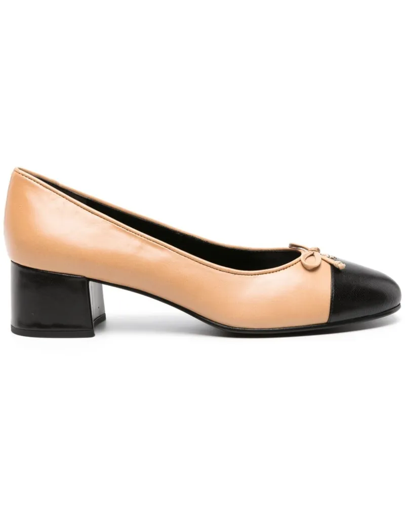 Tory Burch Pumps mit Kappe 45mm - Nude Nude