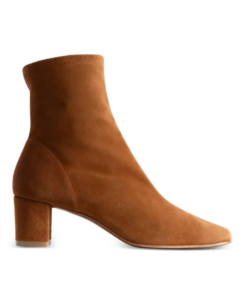 by FAR Sofia suede ankle boots - Braun Braun