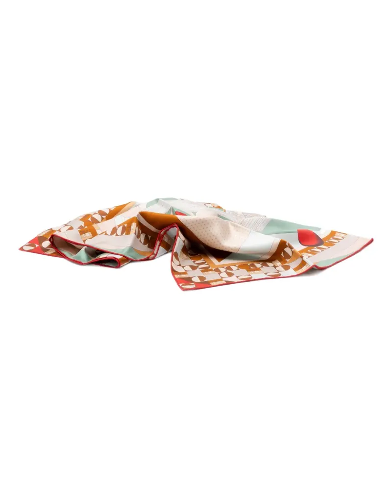 Fendi Foulard silk scarf - Braun Braun