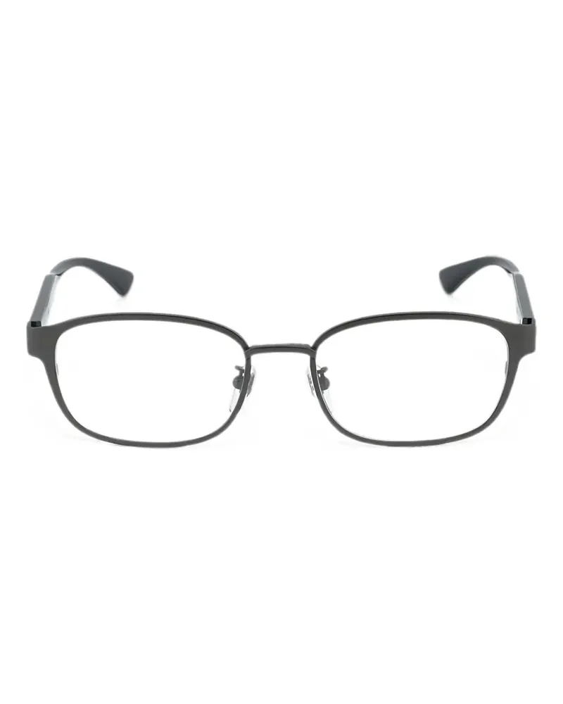 Gucci Brille mit rundem Gestell - Schwarz Schwarz