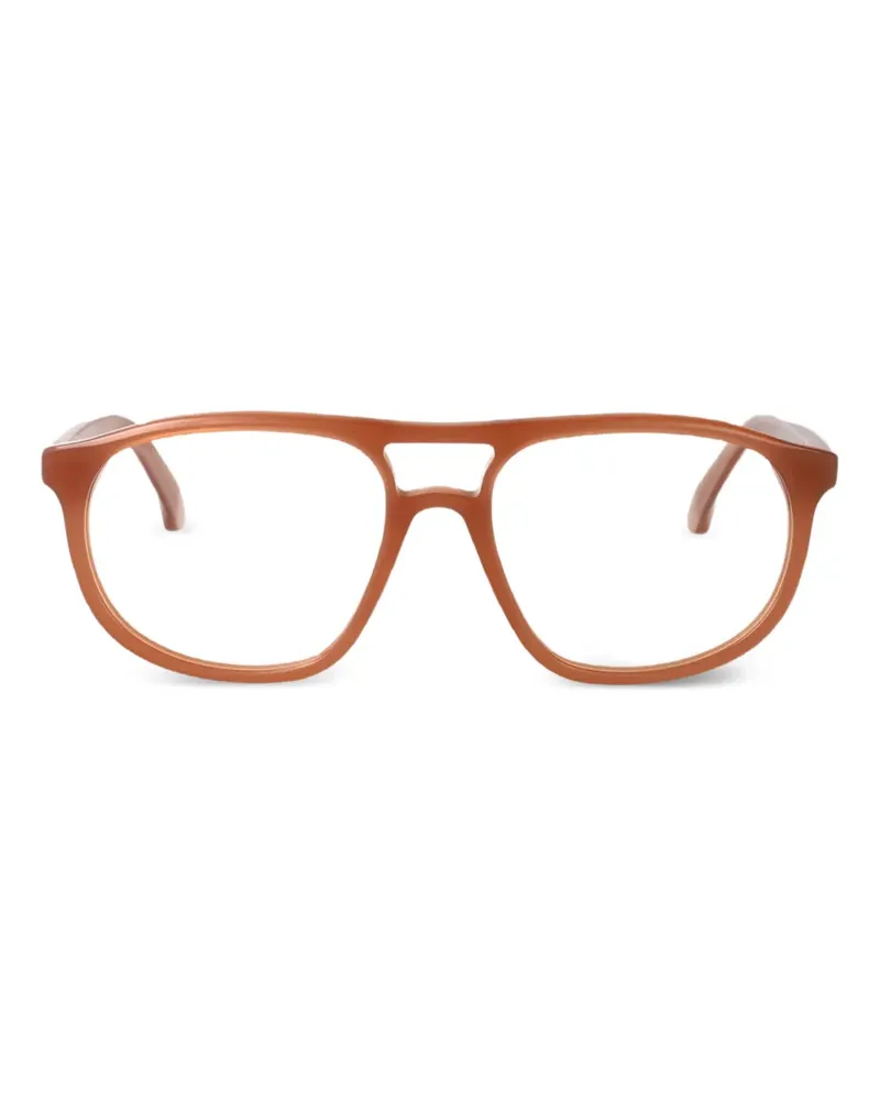 RETROSUPERFUTURE Numero 127 Brille - Braun Braun